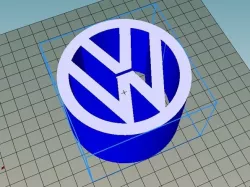 3D Logo VW