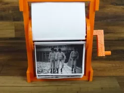 3D Printed Flip Book Machine