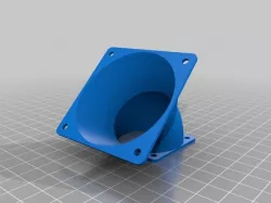 60mm to 40mm @45° Fan Adapter