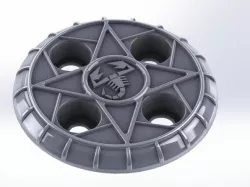 Abarth Wheel Cover for Fiat Cars