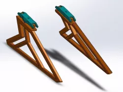 Blade 200QX rakkon Landing Gear