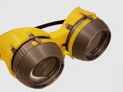 Blinking Iris Goggles Remix With Lenses