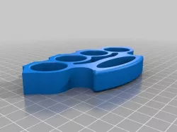 Brass Knuckles Solid Object