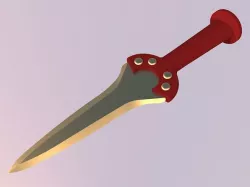 Bronze age knife