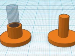 Croc Rivet (For Size 11 Croc)