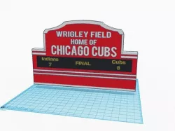 Custom Wrigley Field Sign #ChicagoCubs