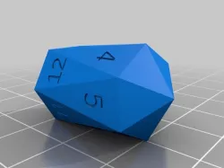 Customizable Crystal Dice