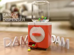 dam-dam candy dispenser