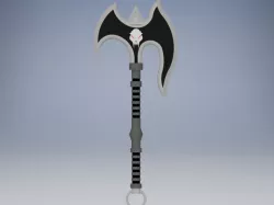 Darius Axe Keychain