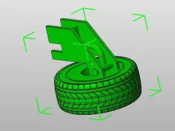 Delorean Wheel, ALL CREDIT to caseymiller