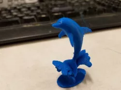Dolphin with Supports