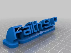 Faith SLP Nameplate