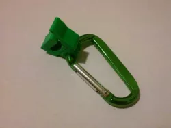 Frisbee Carabiner Clip