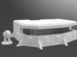 Großer Bunker - Warhammer - Tabletop - 28mm