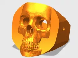 Halloween Skull Ring