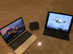 ipad pro and new macbook holder