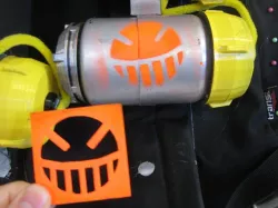 Junkrat Smile Stencil