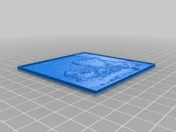 matteolisa My Customized Lithophane (parametrized length and thickness)