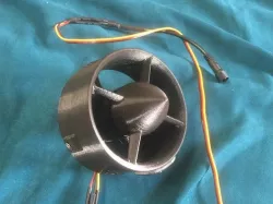 Modified Blue Robotics T100 underwater ROV thruster