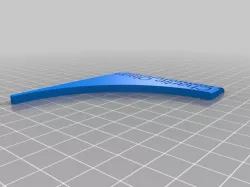 My Customized Beard comb and line tool