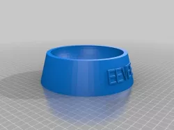My Customized Fully Parametric Dog / Cat Food Bowl
