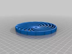 My Customized Parametric airless tire with cutout