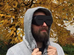 old-school eskimo snow goggles
