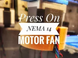 Press On NEMA 14 Motor Fan