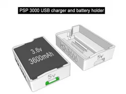 psp 2000/3000 charger and battery holder