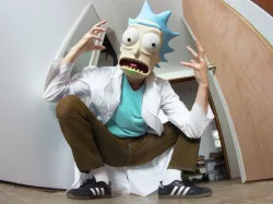 Rick Sanchez mask from Rick and Morty