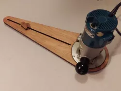 Router Circle Cutting Jig