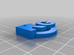 Simple Key Fob or Badge