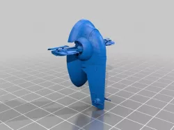 Slave-1 starfighter Star Wars Miniature vehicle
