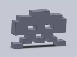 Space Invaders Alien 1