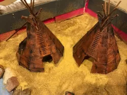 Tipi for Native American Diorama