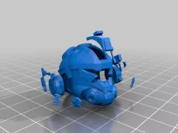 TitanFall Pilot Helmet Remeshed