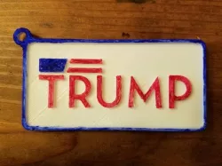 Trump Keychain
