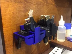 USB cables wall holder transformer
