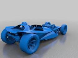 Vintage Roth custom twin engine Hot Rod