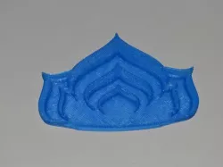 Warframe Logo Plate