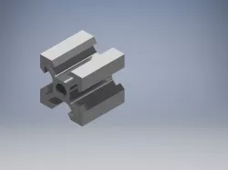 20MM V-Rail Extrusion (With CAD Files)