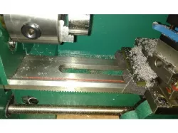 7X12 Mini Lathe Way Rail Chip Guard Brush Mounts