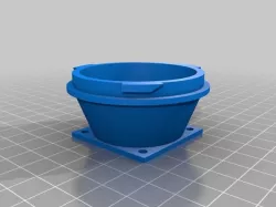 adapter 40 mm fan to Vacuum Turbine
