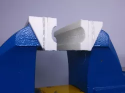 Adjustable Slip-On Pipe-Clamp Vise Pads