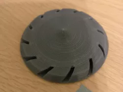 Air Powered Spinning Top