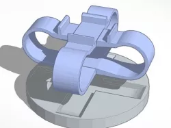 Anti vibration base for Vibration Damper for Prusa i3 mk2