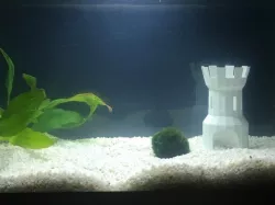 Aquarium Ancient Tower decoration