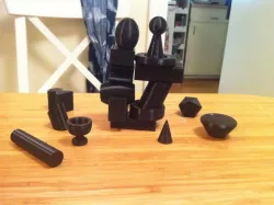 Bandu (Bausack) Tower Stacking Game