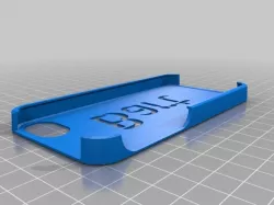 Bart Stencil Font iPhone Case