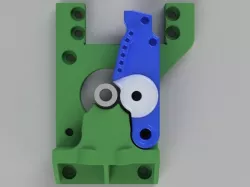 Bowden dual/quad extrusion extruder (single-nozzle single-drive) + video